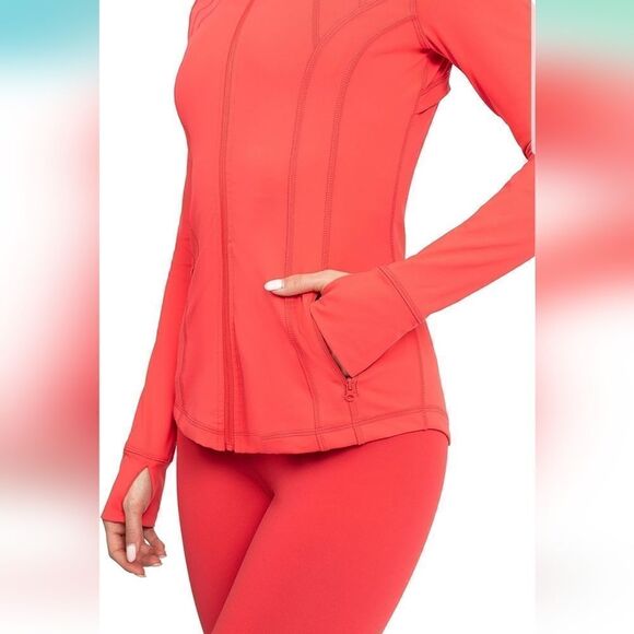 90 Degree By Reflex Women’s Lightweight, Full Zip Running Track Jacket xs - Picture 8 of 15